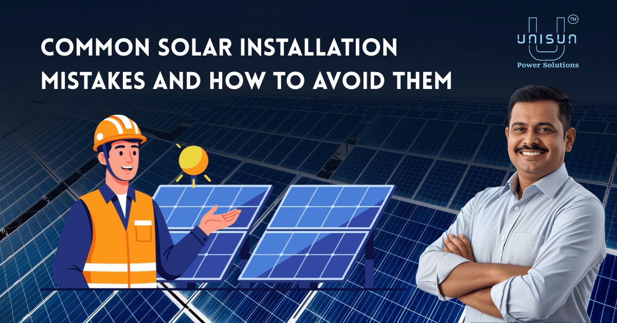 Common Solar installation mistake