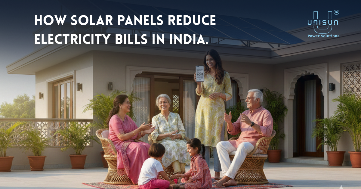 How Solar Panels Reduce Electricity Bills in India (2025 Guide)