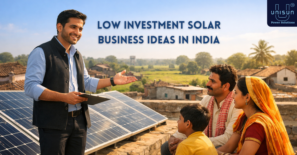 Low Investment Solar Business Ideas in India| Solar Business, Solar Franchise