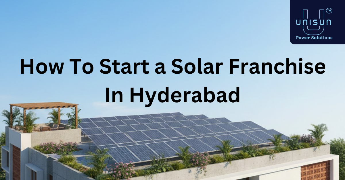 solar franchise in hyderabad
