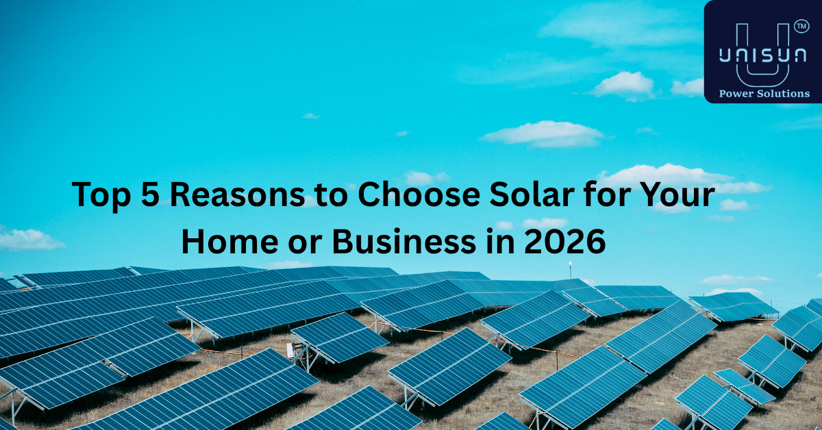 Top 5 Reasons to Switch to Solar Energy in 2026