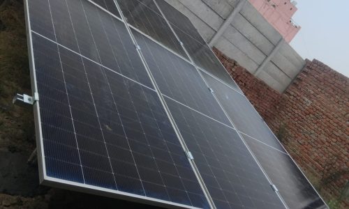 solar installation in Uttarpradesh by Unisun Power Solutions