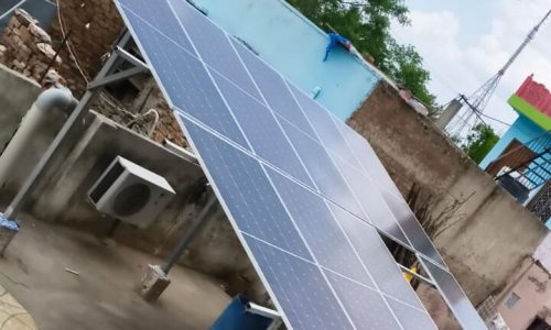 solar installation project