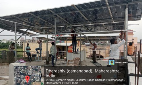 solar installation project done in maharashtra
